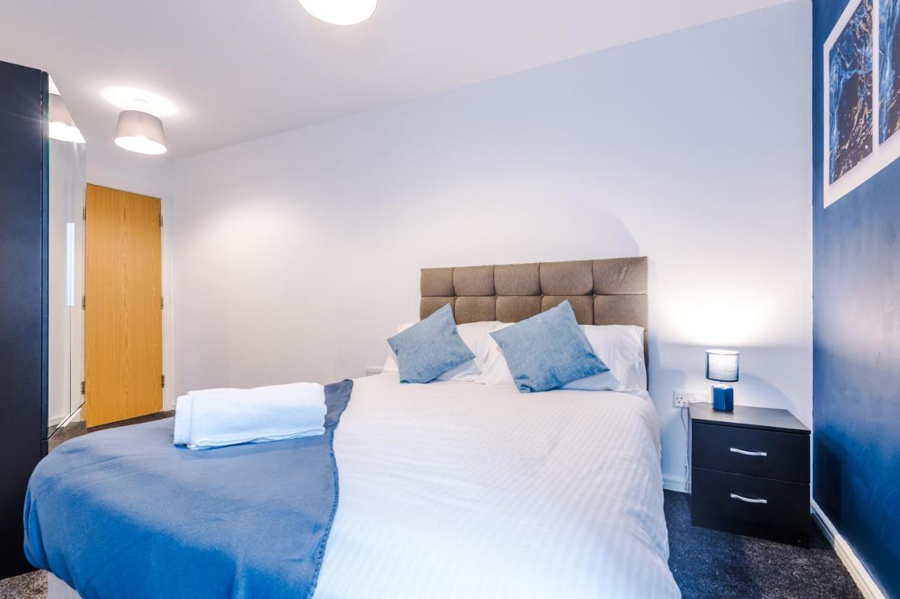 2 Bed Apartment With Balcony Private Parking Near Etihad Stadium, Coop Live Manchester Eksteriør bilde