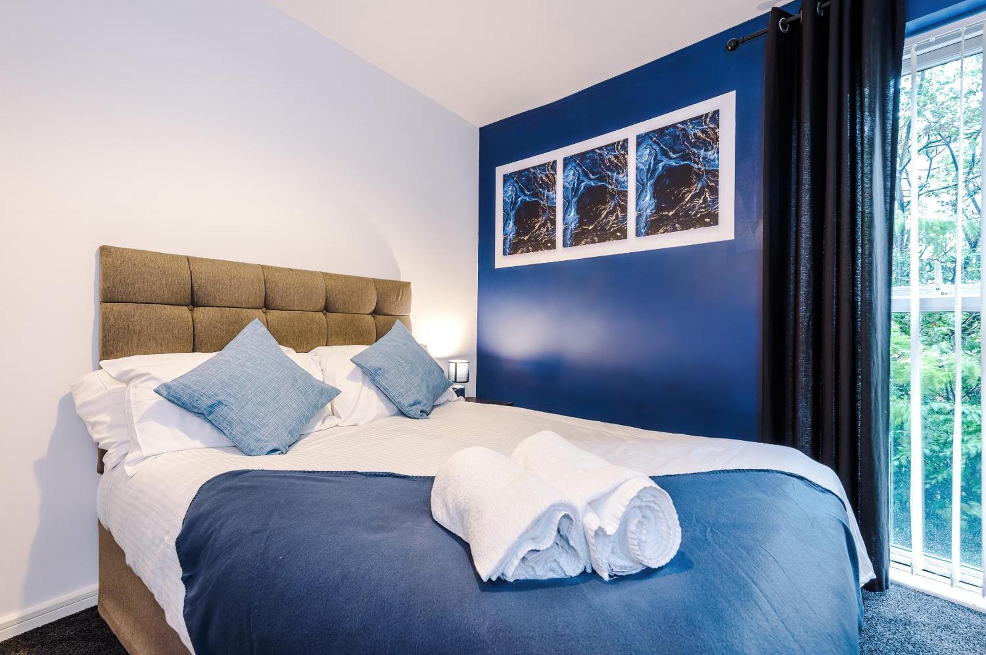2 Bed Apartment With Balcony Private Parking Near Etihad Stadium, Coop Live Manchester Eksteriør bilde